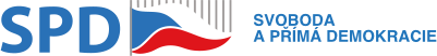 SPD – Svoboda a&nbsp;přímá demokracie Logo